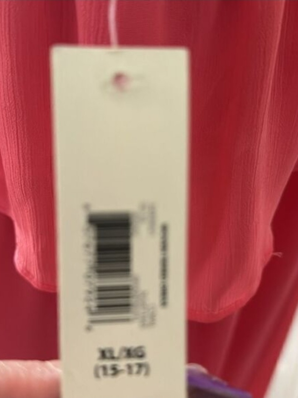 No Boundaries Coral Maxi Dress with Crochet Tassel Trim - Picture 6 of 7